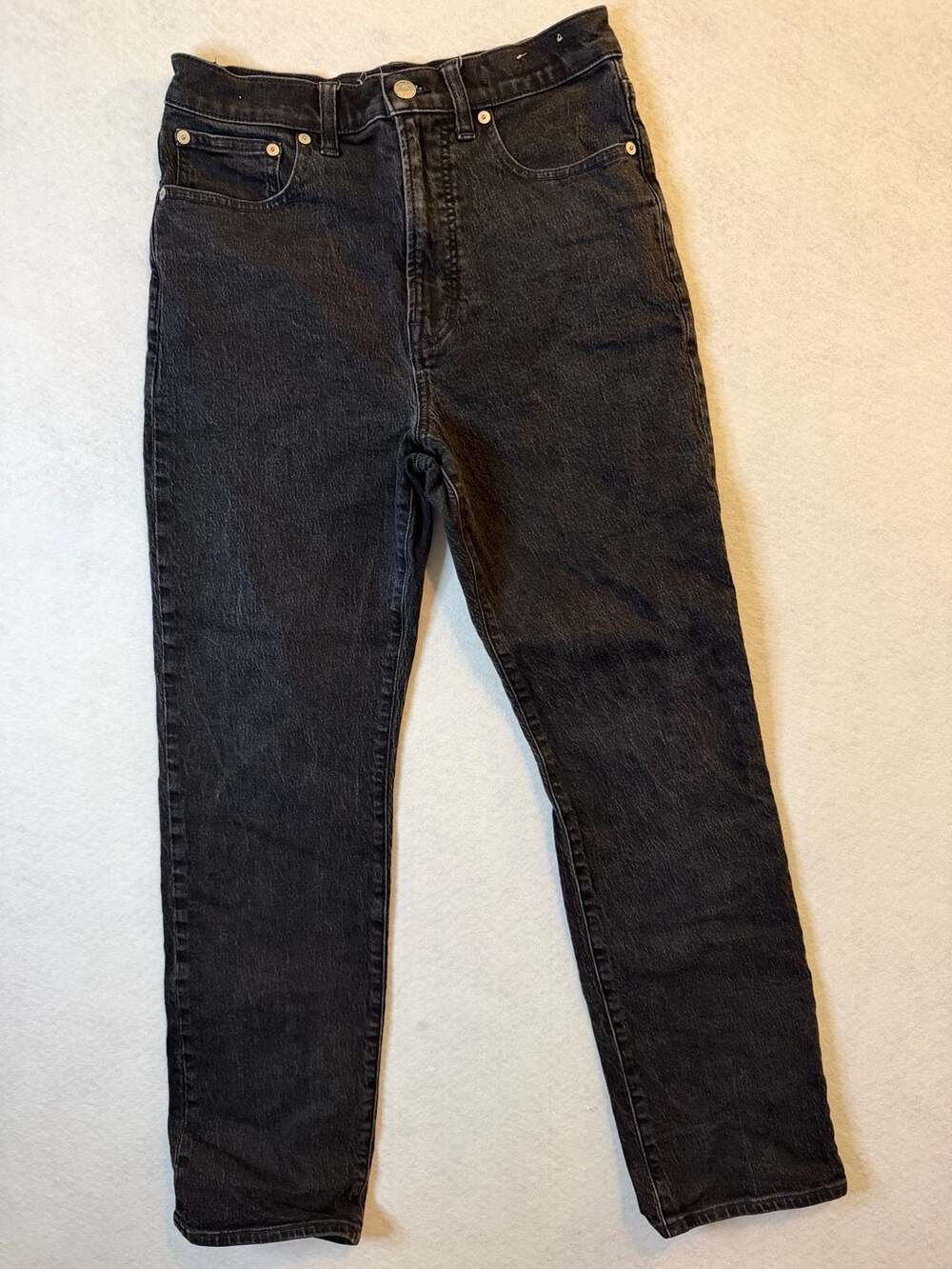 Madewell '90s Straight Leg Jeans in Lunar Wash Size 27